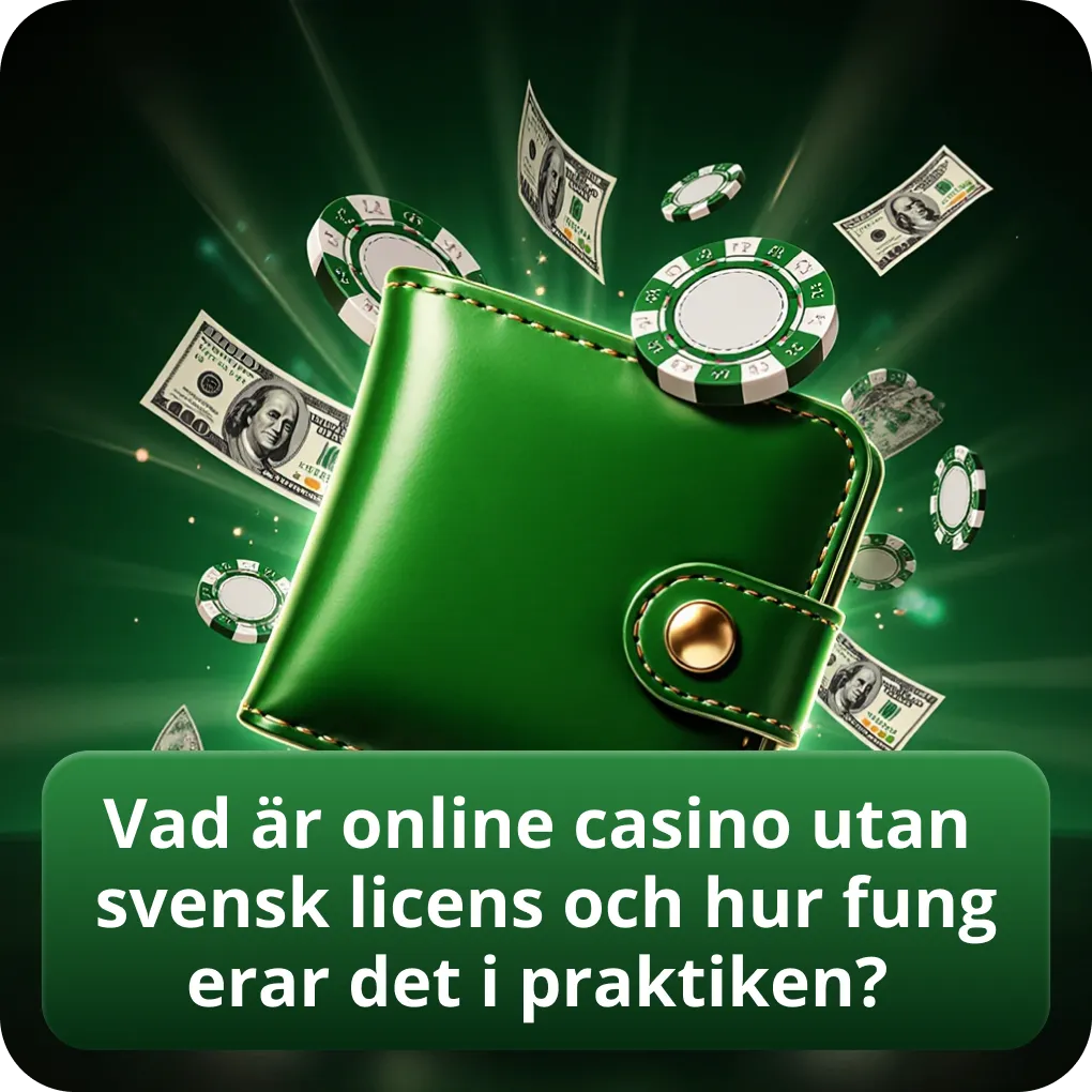 Vad är online casino utan svensk licens och hur fungerar det i praktiken?