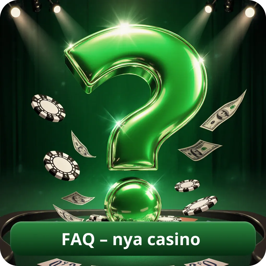 FAQ – nya casino