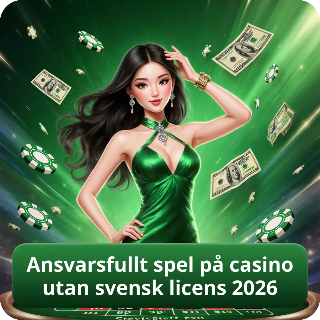 Ansvarsfullt spel på casino utan svensk licens 2026