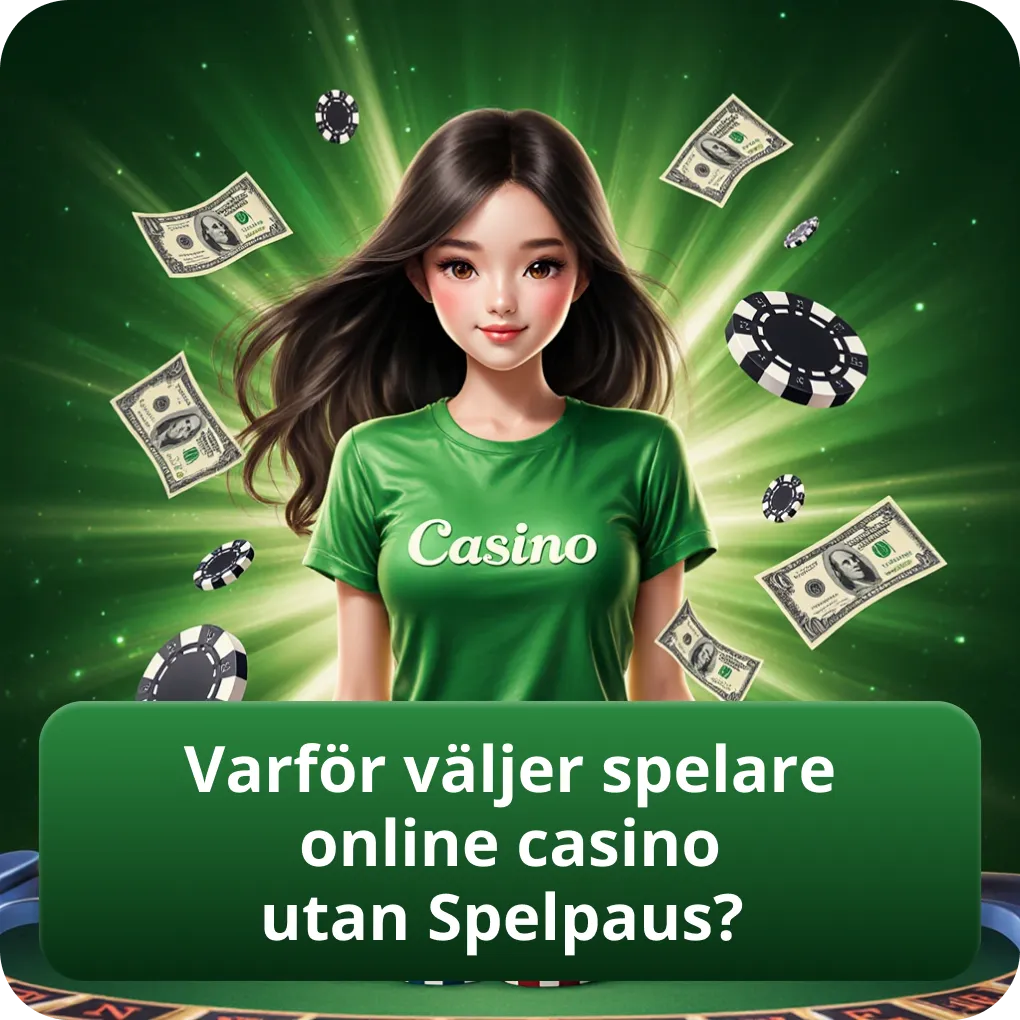 Varför väljer spelare online casino utan Spelpaus?